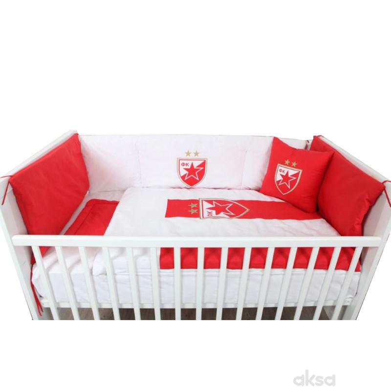 Stefan posteljina Crvena zvezda 7/1,60x120CM