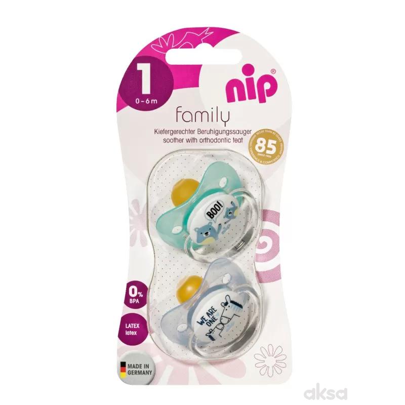 Nip Family kaučuk laža 0-6 2 kom
