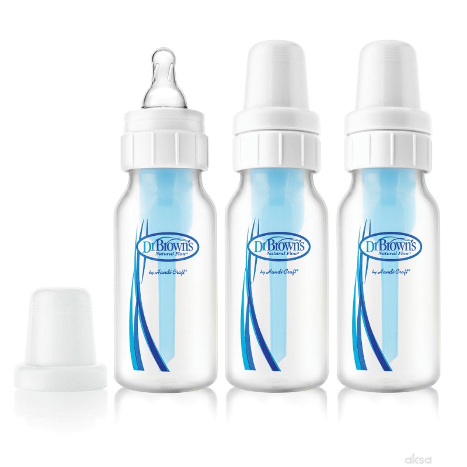 Dr.Browns plastična flašica standard 120ml, 3kom