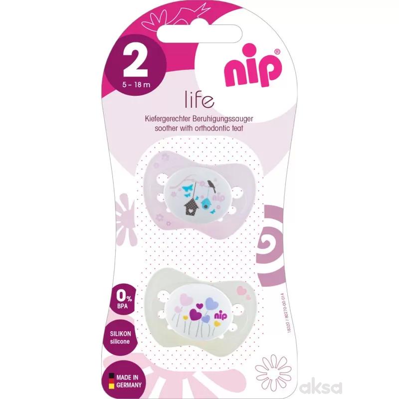 Nip laža Life,silikon 5-18m,2 kom 