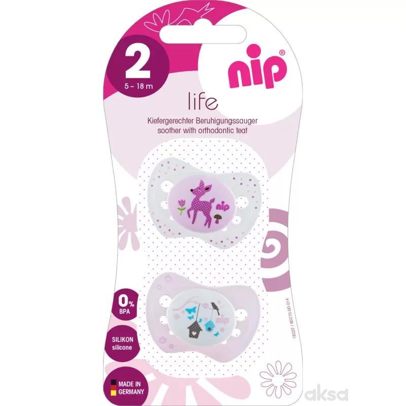 Nip laža Life,silikon 5-18m,2 kom