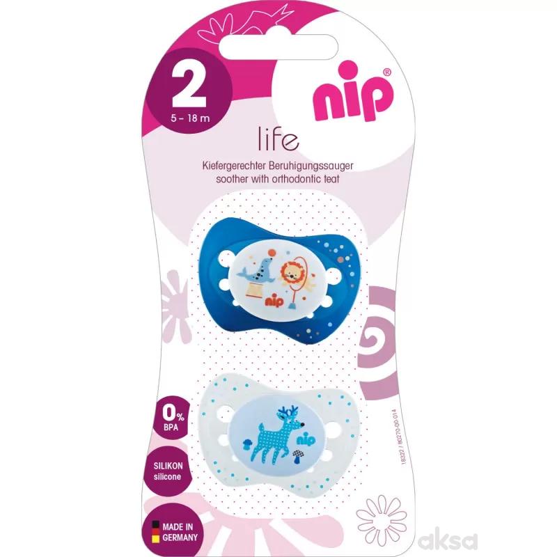 Nip laža Life,silikon 5-18m,2 kom