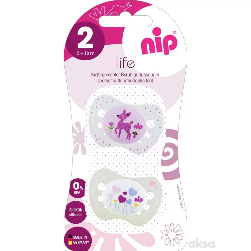 Nip laža Life,silikon 5-18m,2 kom