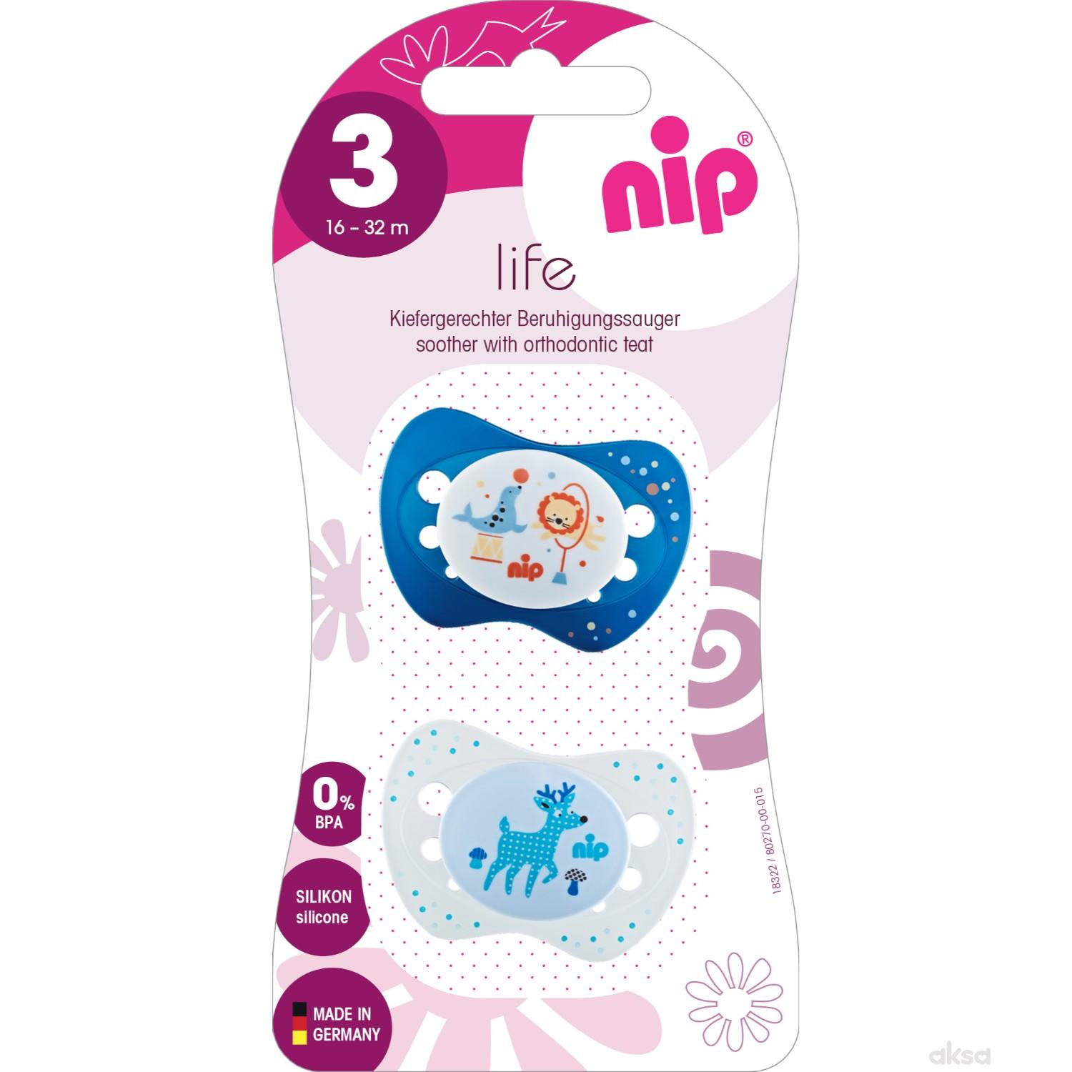 Nip laža Life,silikon 16-32m,2 kom