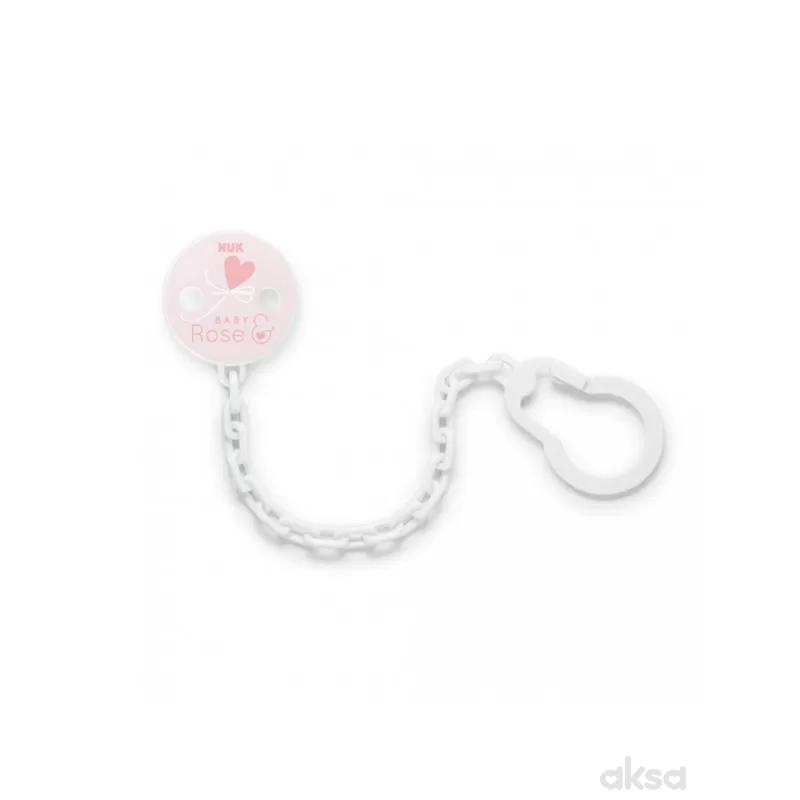 Nuk lančić za lažu Baby roze
