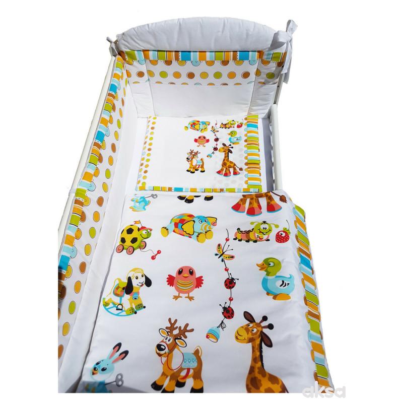 Baby Textil posteljina Baby animals6/1,80x120CM
