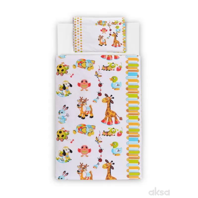 Baby Textil posteljinaBaby animals 3/1,80x120CM 