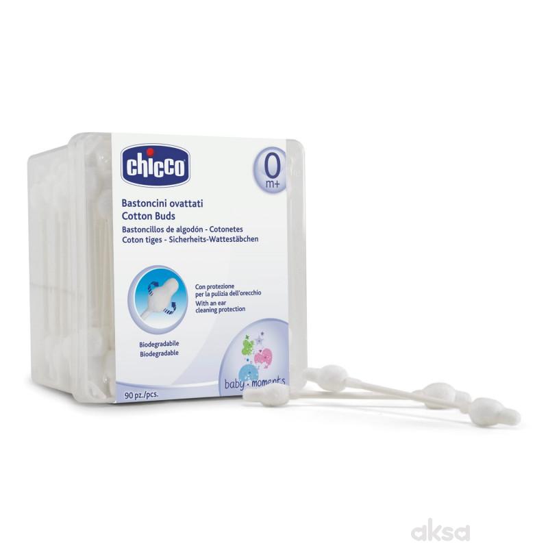 Chicco anatomski štapići za uši 90 kom
