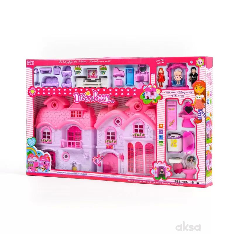 Hk mini igračka kuća za princeze