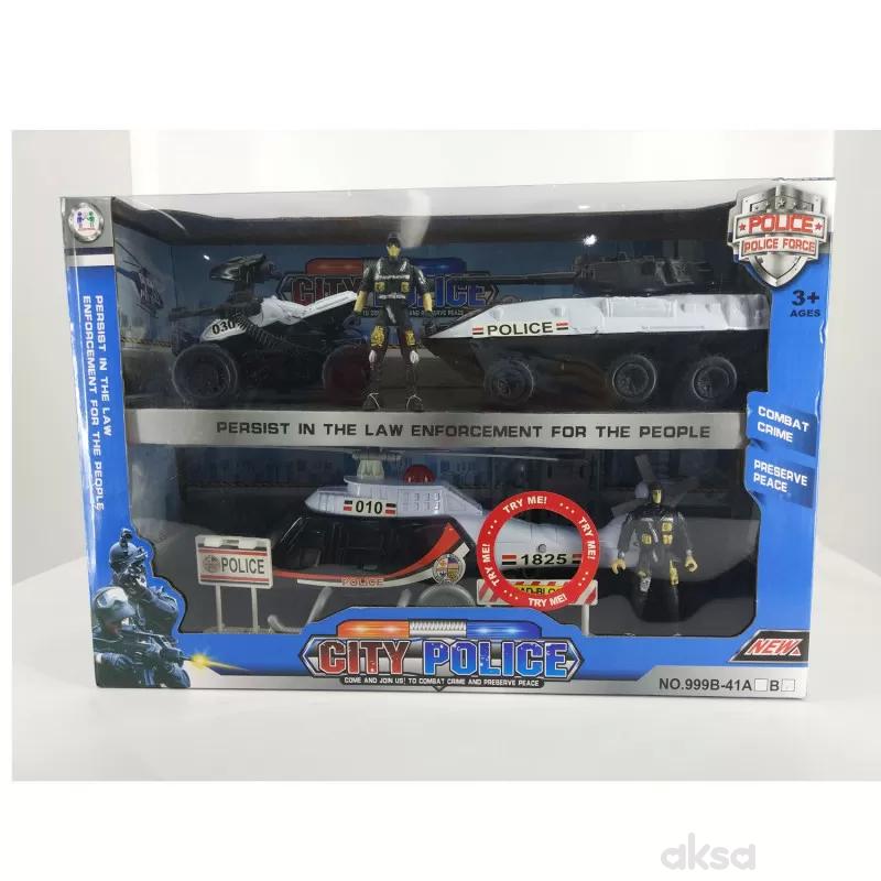 Hk mini igračka, policijski gradski set mali