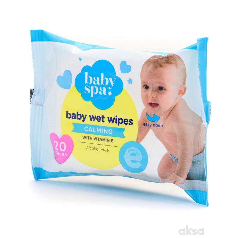 Baby spa vlažne maramice sa vitaminom E 20kom