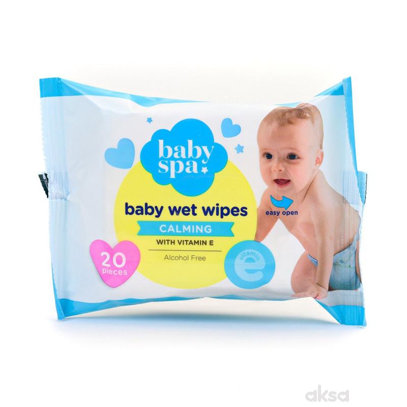 Baby spa vlažne maramice sa vitaminom E 20kom