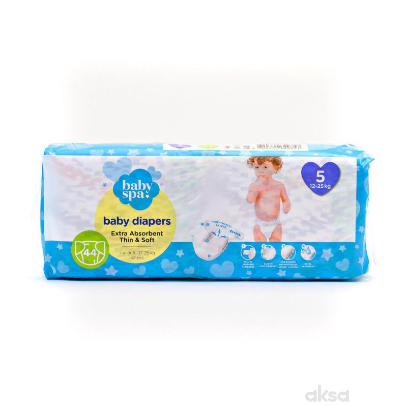 Baby spa pelene 5 junior 12-25kg 44kom 