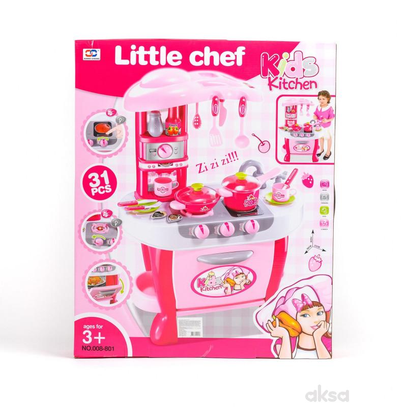 Qunsheng Toys, igračka kuhinjski set pink 