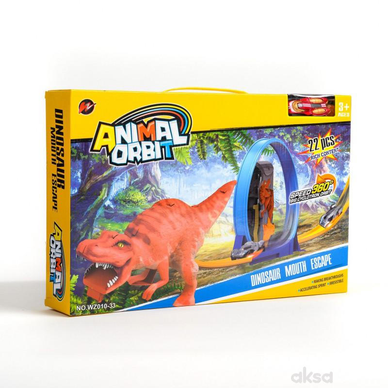 Qunsheng Toys, igračka trkačka staza dino