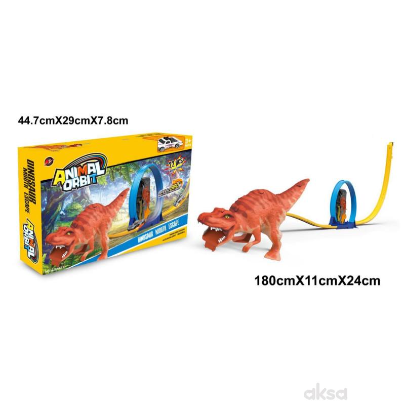 Qunsheng Toys, igračka trkačka staza dino