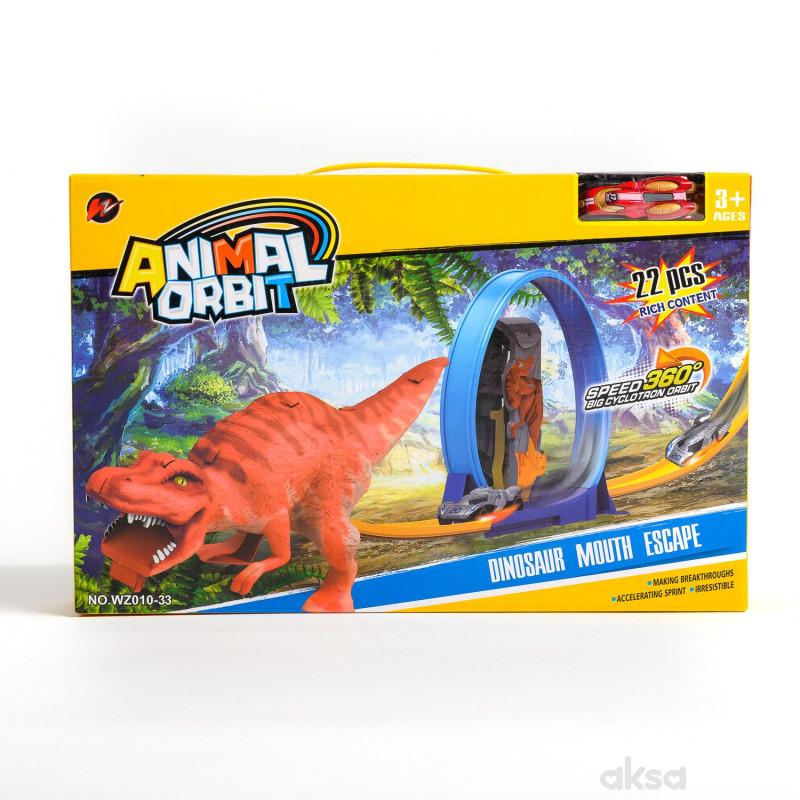 Qunsheng Toys, igračka trkačka staza dino
