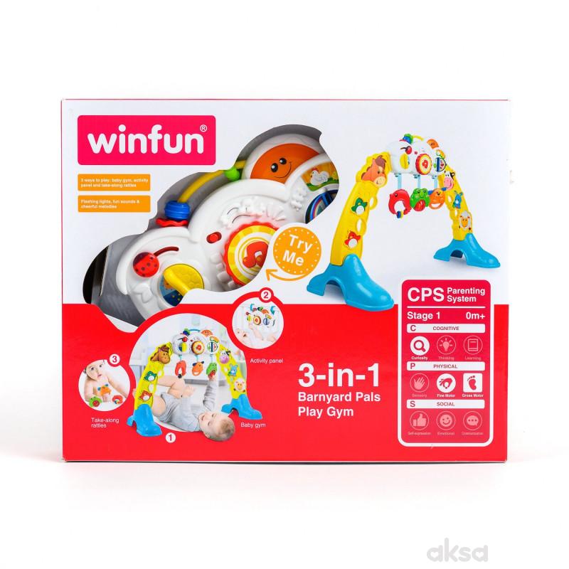 Win fun igračka gimnastika Drugari sa farme 3u1