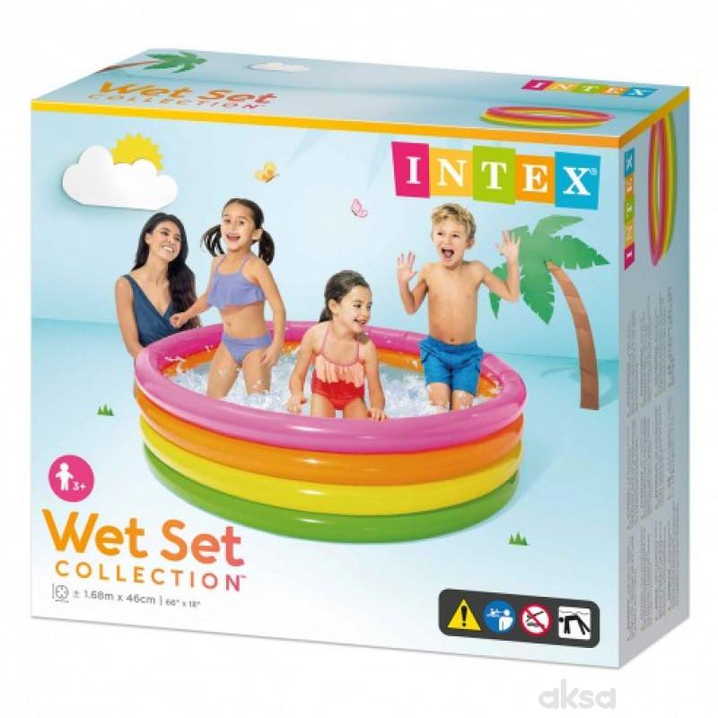 Intex bazen sa četiri prstena uzrast 3G+