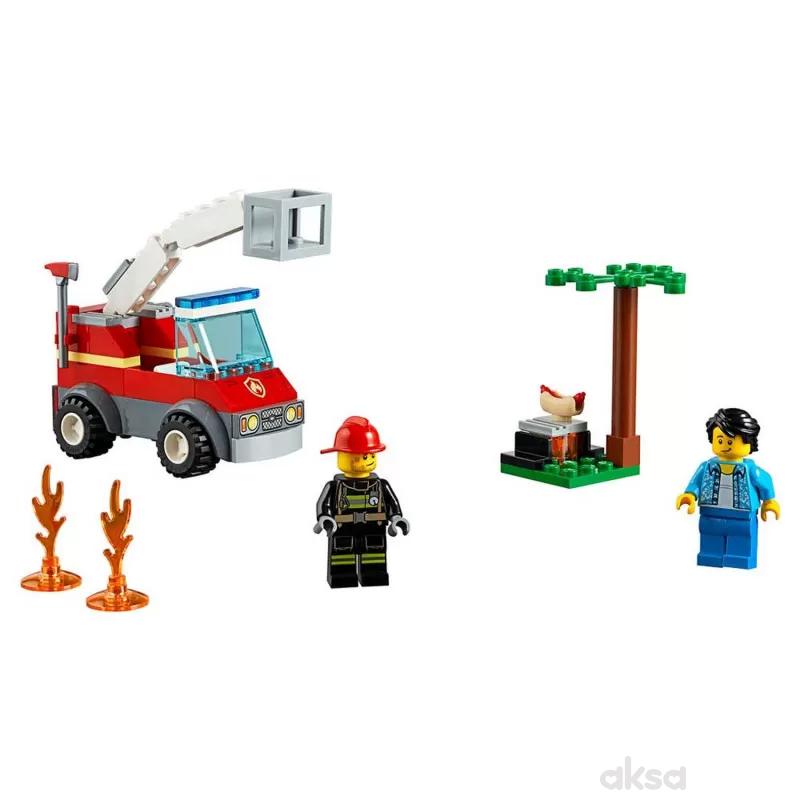 Lego City Barbecue Burn Out