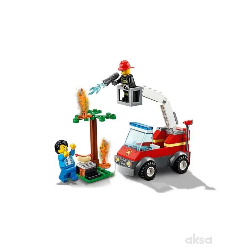 Lego City Barbecue Burn Out