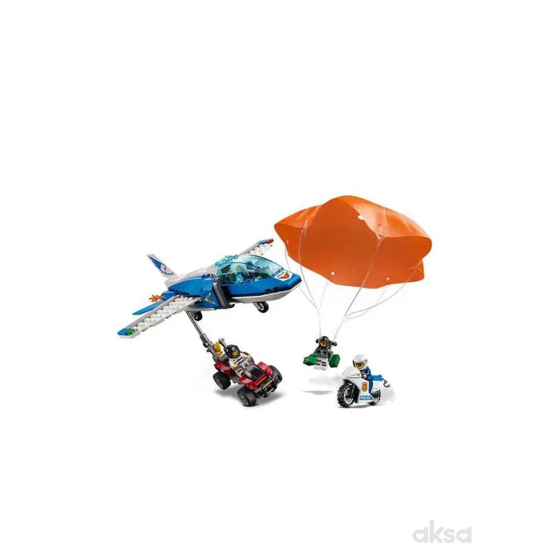 Lego City Sky Police Parachute Arrest 