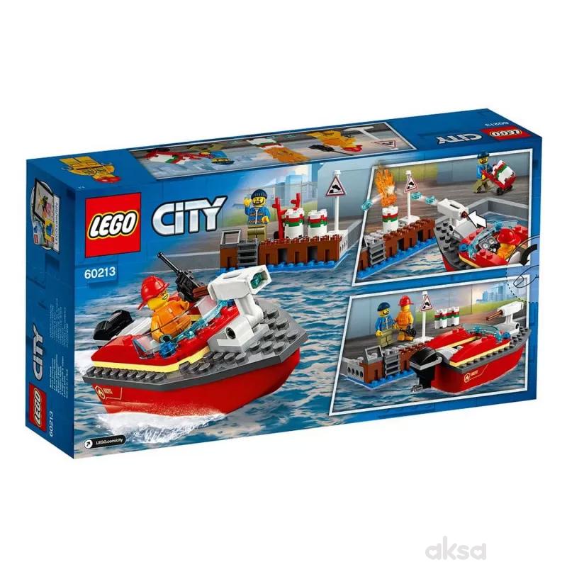 Lego City Dock Side Fire 
