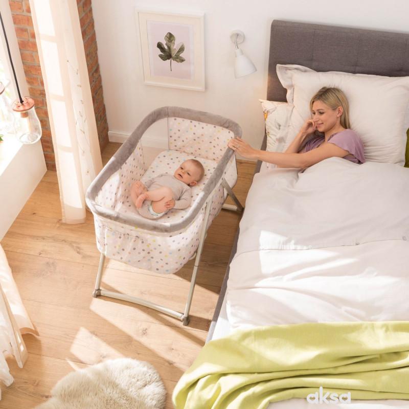 Hauck kolevka Dreamer, Multi Dots Sand