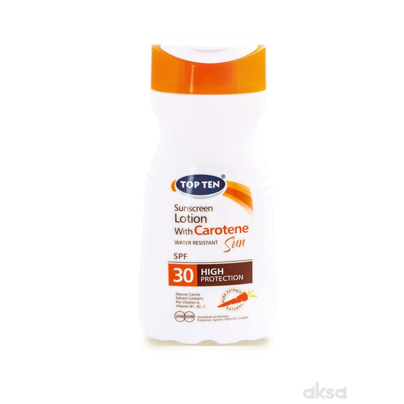 Top ten sun losion sa karotenom SPF30 200ml