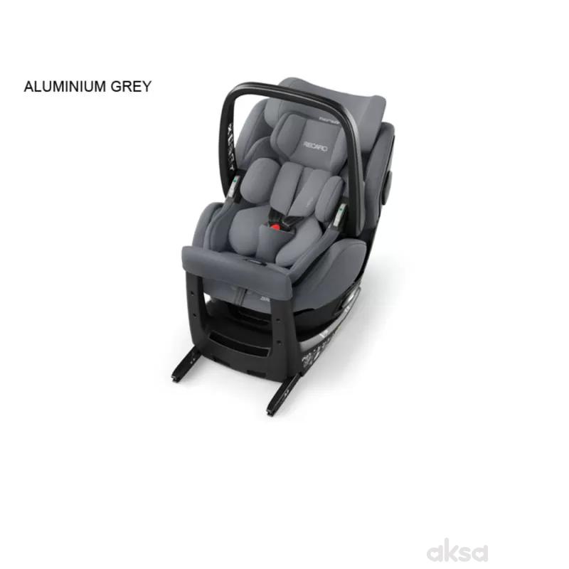Recaro a-s Zero i-size0+/I do105cm elite alum grey