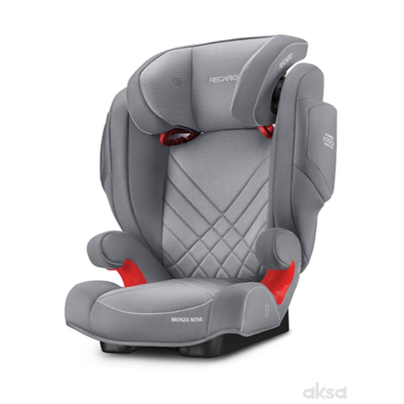 Recaro a-s (15-36kg)MonzaNova2 seat fix, alum grey