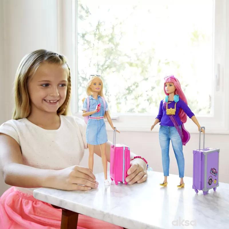 Barbie travel lutka u setu 