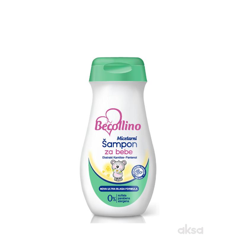 Becollino baby šampon micelarni 200ml 
