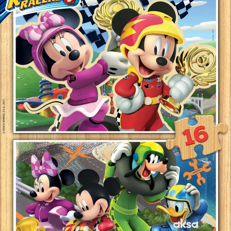 Educa slagalica Mickey 2 x 16 delova