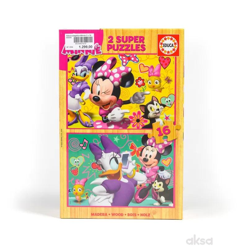 Educa slagalica MInnie 2 x 16 delova