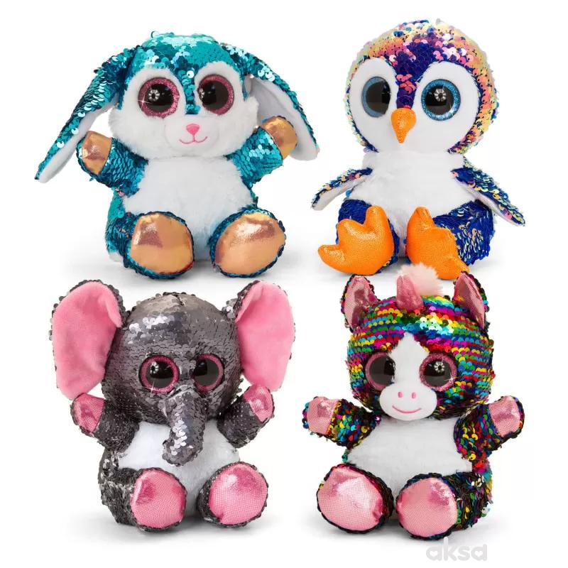 Keel Toys plišana igračka Glitter as, 20 cm