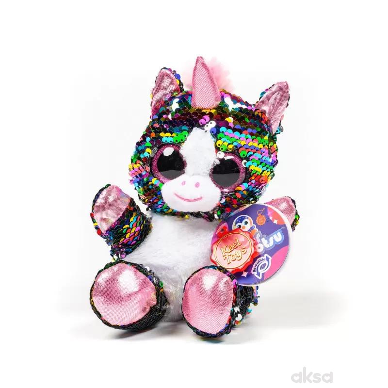 Keel Toys plišana igračka Glitter as, 20 cm
