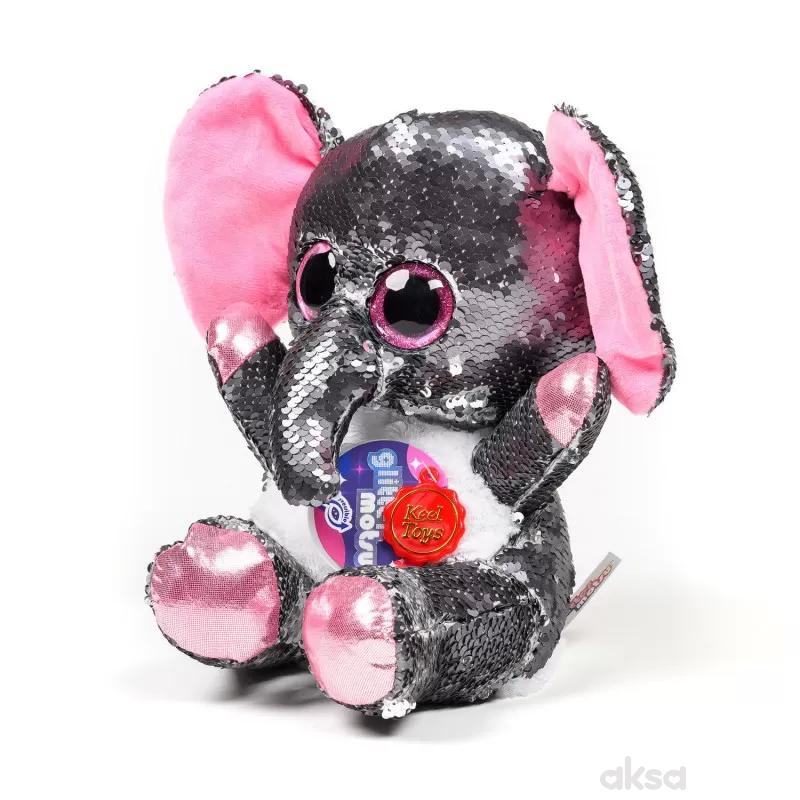 Keel Toys plišana igračka Glitter as, 30 cm 