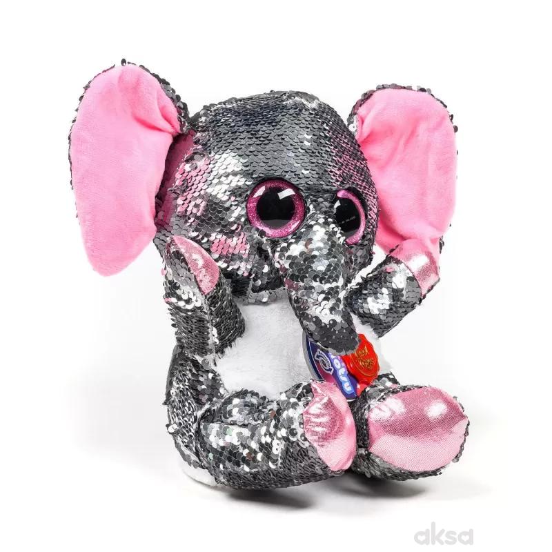 Keel Toys plišana igračka Glitter as, 30 cm 