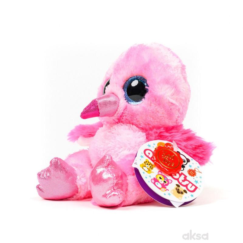 Keel Toys plišana igračka Animotsu flamingo 15 cm 