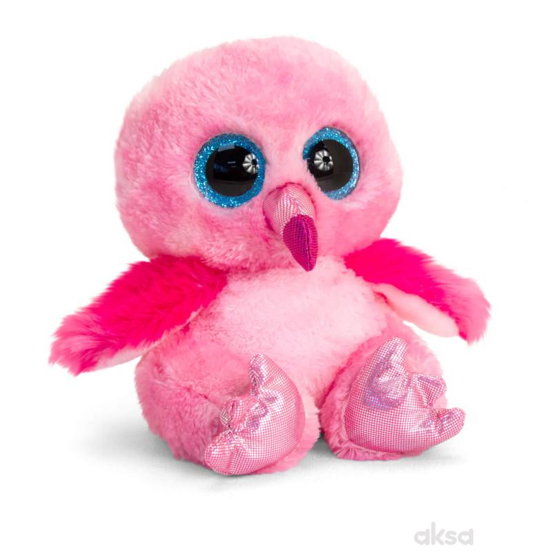 Keel Toys plišana igračka Animotsu flamingo 15 cm