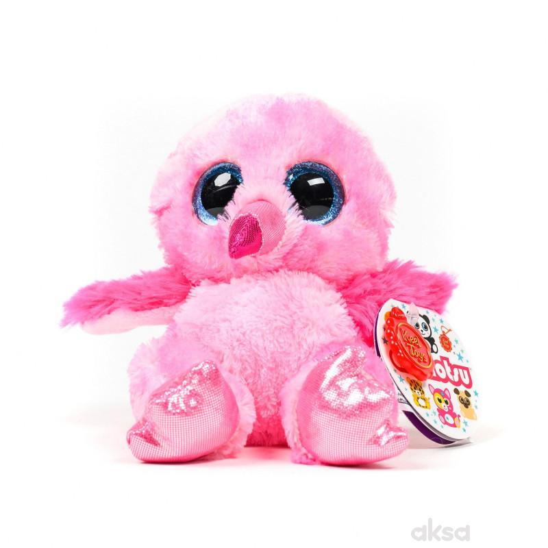 Keel Toys plišana igračka Animotsu flamingo 15 cm