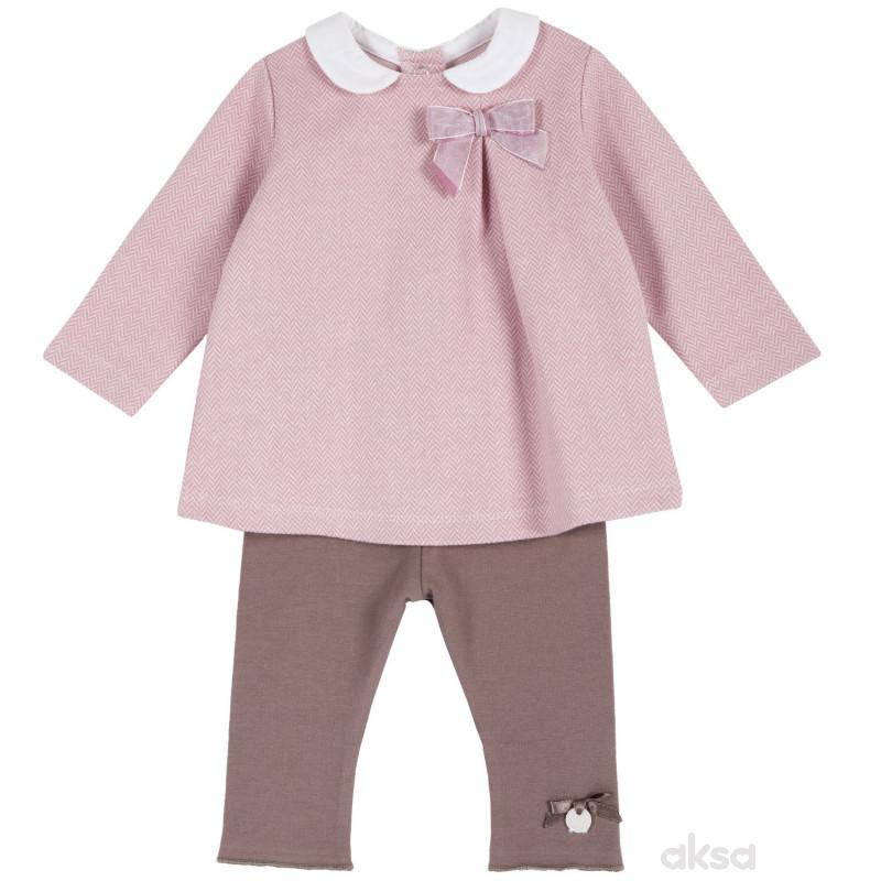 Chicco komplet(majica d.r. i donji deo),devojčice