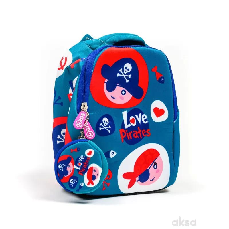 Kids Licensing, predškolski ranac, 25cm, Pirati
