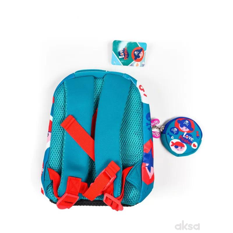 Kids Licensing, predškolski ranac, 25cm, Pirati