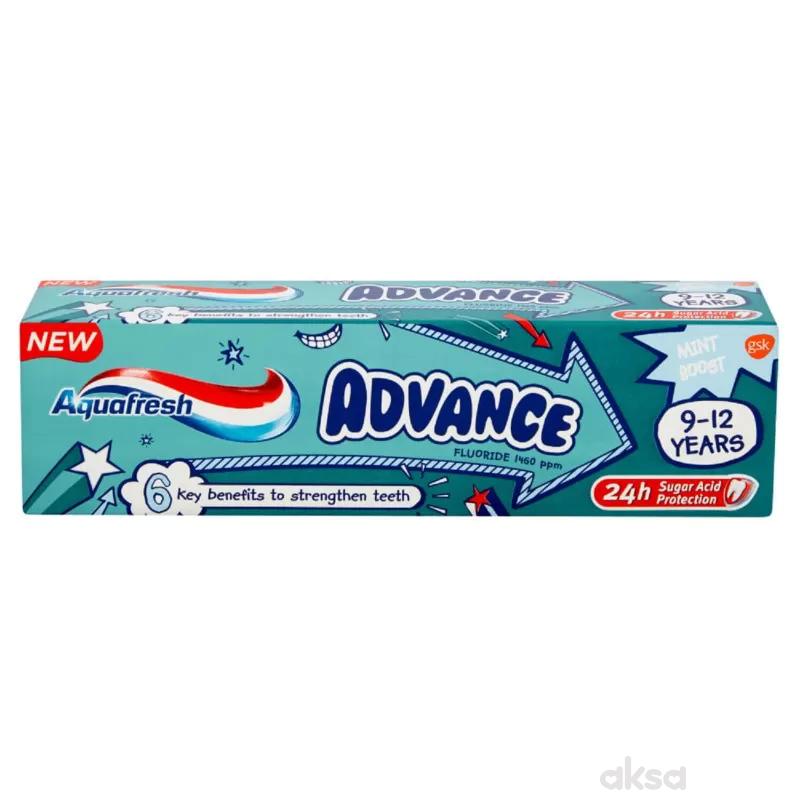 Aquafresh pasta za zube 9-12g+  50ml 