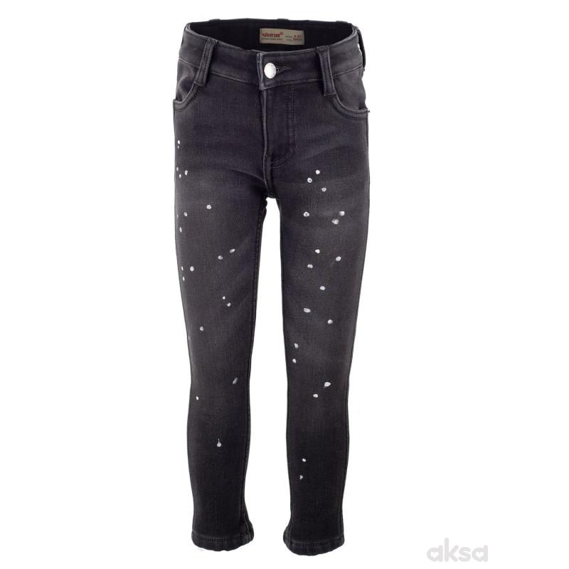SilverSun teksas pantalone,devojčice