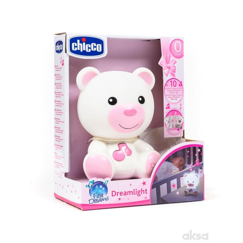 Chicco noćna lampa Dream light roze 