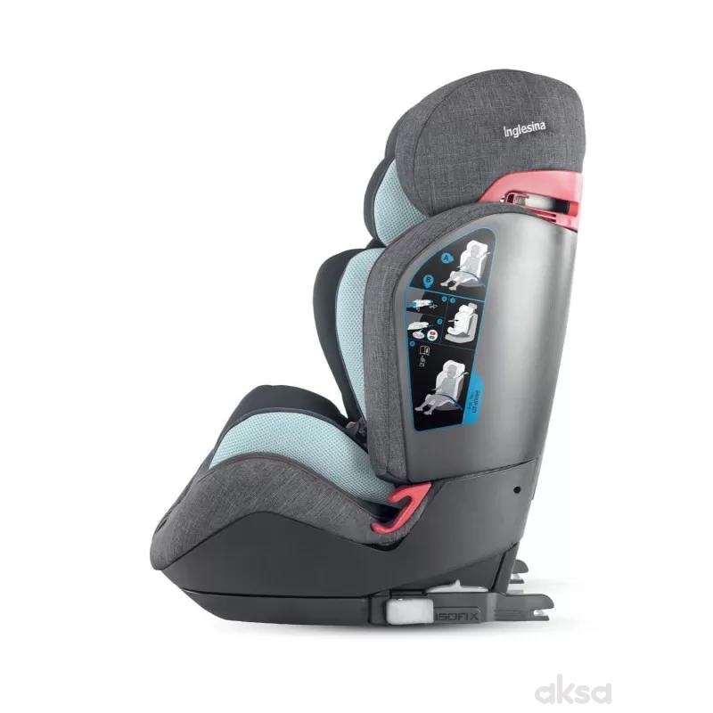Inglesina a.s. Gemino i-Fix 1/2/3 9-36 kg Grey