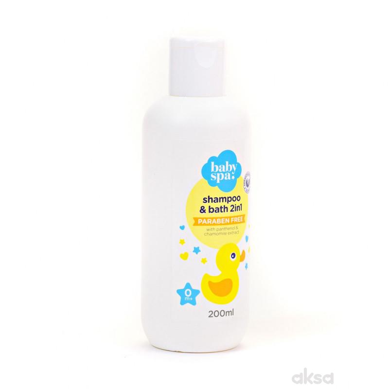 Baby spa šampon i kupka 200ml 